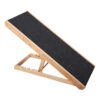 Dog Ramp Adjustable Portable Pet Ramp for Small Medium Animals 35kg Capacity