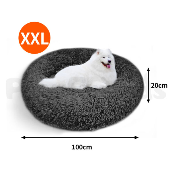 Pawfriends Dog Pet Cat Mat Puppy Warm Soft Cotton Washable Reusable Calming Bed Dark Gray dog bed calming dog bed memory foam dog bed waterproof dog bed puppy bed