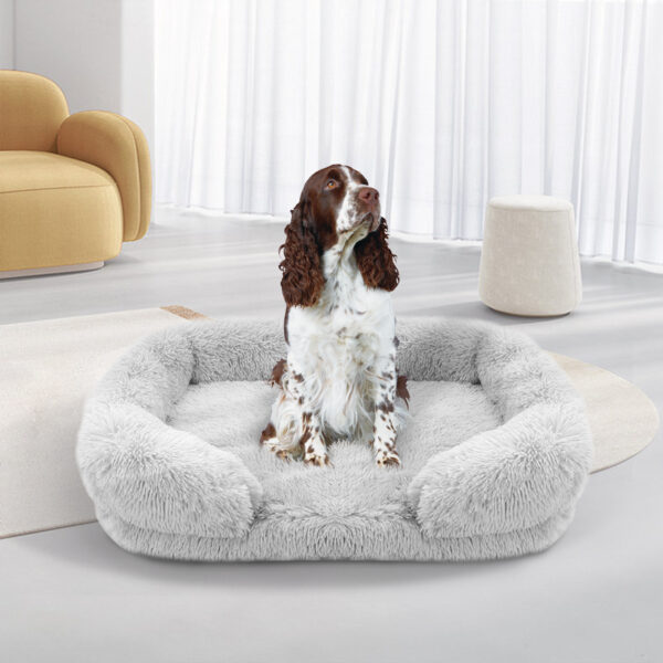 Pawfriends Dog Cat Pet Warm Soft Plush Nest Comfy Kennel Sleeping Calming Bed Memory Foam L dog bed calming dog bed memory foam dog bed waterproof dog bed puppy bed