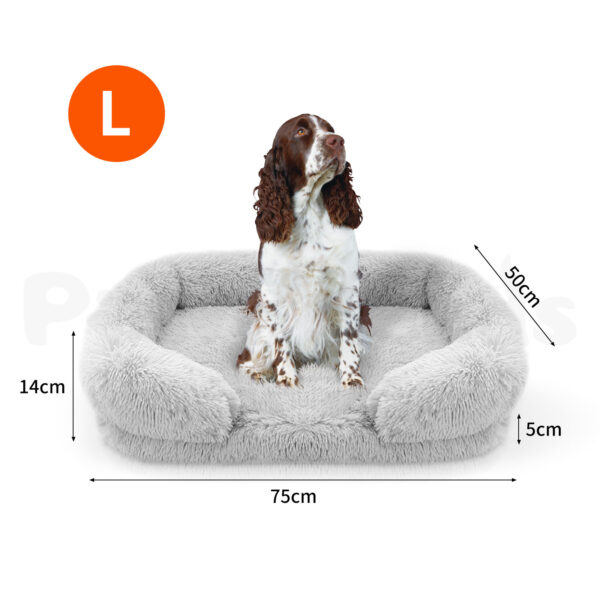 Pawfriends Dog Cat Pet Warm Soft Plush Nest Comfy Kennel Sleeping Calming Bed Memory Foam L dog bed calming dog bed memory foam dog bed waterproof dog bed puppy bed