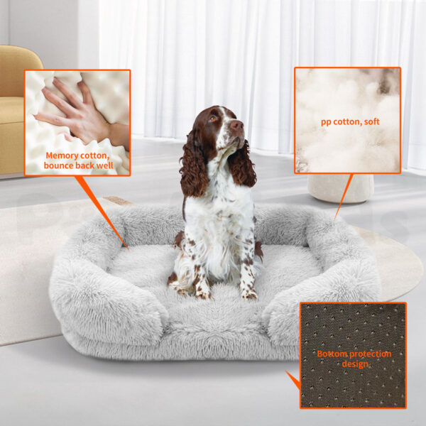 Pawfriends Dog Pet Warm Soft Plush Nest Comfy Kennel Sleeping Calming Bed Memory Foam XL dog bed calming dog bed memory foam dog bed waterproof dog bed puppy bed