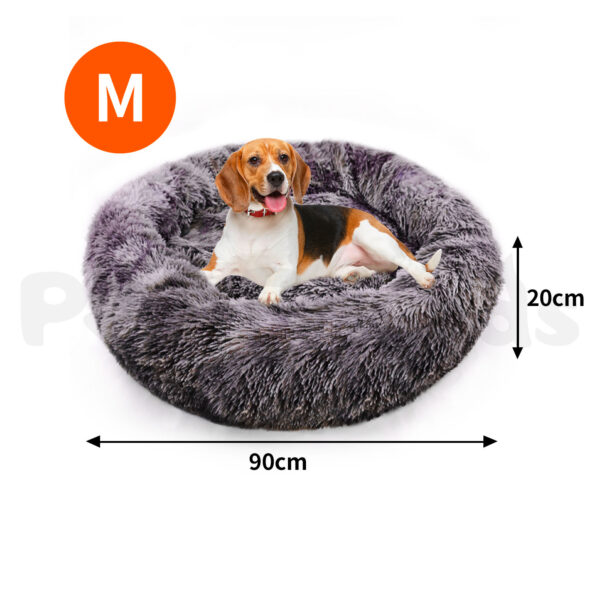 Pawfriends Pet Bed Dog Bed Cat Calming Bed Extra Large Sleeping Comfy Cave Washable 90cm