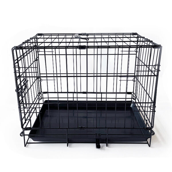 Pawfriends 42" Pet Dog Cage Kennel Metal Crate Enlarged Thickened Reinforced Pet Dog House dog crate puppy cage dog cage large kennel for dog heavy duty dog crate