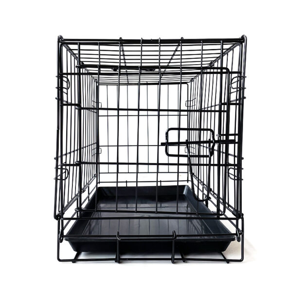 Pawfriends 42" Pet Dog Cage Kennel Metal Crate Enlarged Thickened Reinforced Pet Dog House dog crate puppy cage dog cage large kennel for dog heavy duty dog crate