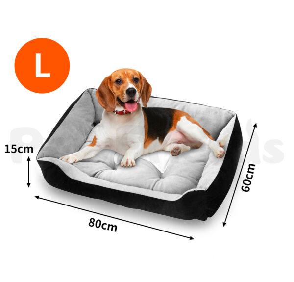 Pawfriends Dog Calming Bed Pet Cat Warm Soft Washable Portable Large Medium-sized Dog Mat L