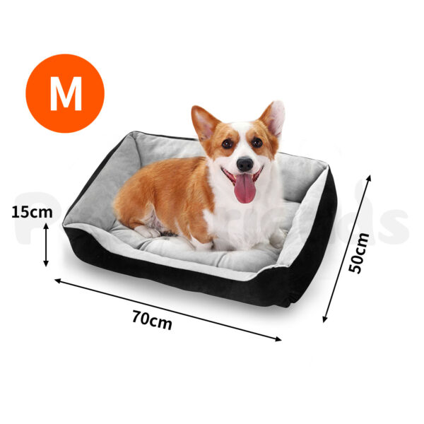 Pawfriends Dog Calming Bed Pet Cat Warm Soft Washable Portable Large Medium-sized Dog Mat M