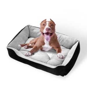 Pawfriends Dog Calming Bed Pet Warm Soft Washable Portable Large Medium-sized Dog Mat XL