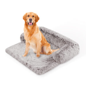 Pawfriends Pet Sofa Bed Dog Calming Sofa Cover Protector Cushion Plush Mat L dog bed calming dog bed memory foam dog bed waterproof dog bed puppy bed