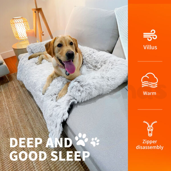 Pawfriends Kids Pet Sofa Bed Dog Cat Calming Waterproof Sofa Cover Protector Slipcovers L dog bed calming dog bed memory foam dog bed waterproof dog bed puppy bed