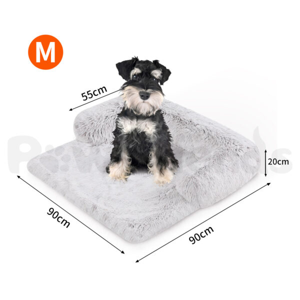Pawfriends Kids Pet Sofa Bed Dog Cat Calming Waterproof Sofa Cover Protector Slipcovers M dog bed calming dog bed memory foam dog bed waterproof dog bed puppy bed