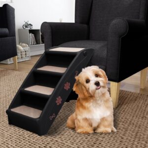 Foldable Pet Stairs for Small Large Dogs Cats Non-Slip Portable Home Access Aid