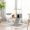 Multi-Level Cat Tree Tower with Sisal Scratching Posts Hammock House Perch