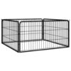 Heavy Duty Dog Playpen Outdoor Indoor Puppy Exercise Barrier Metal Fence Crate