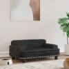 Dog Bed Black 70x45x30 cm Velvet