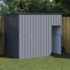 Dog House with Roof Anthracite 214x153x181 cm Galvanised Steel