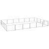 Large Outdoor Dog Kennel Playpen Pet Cage Exercise Area Secure Steel Enclosure