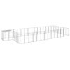 Dog Kennel Silver 26.62 m² Steel