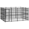 Outdoor Dog Kennel Steel 11.06 m²