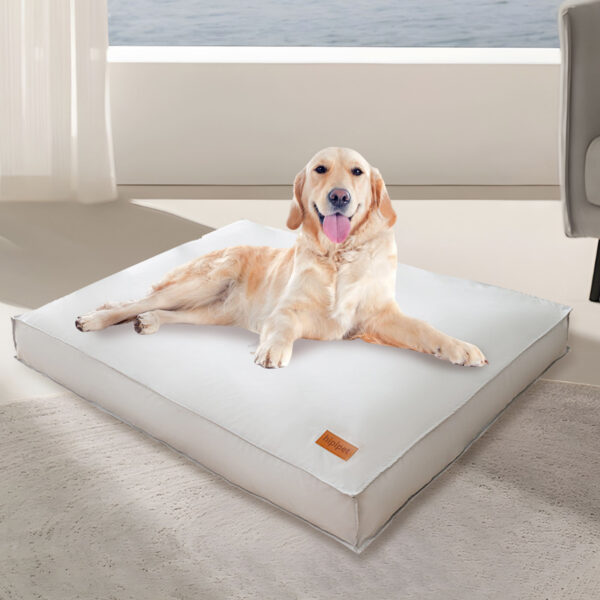 Pawfriends Dog Pet Cat Calming Bed Waterproof Washable Dog Nest Warm Pets Sleeping Mat Grey Dog Mat  Dog Bed