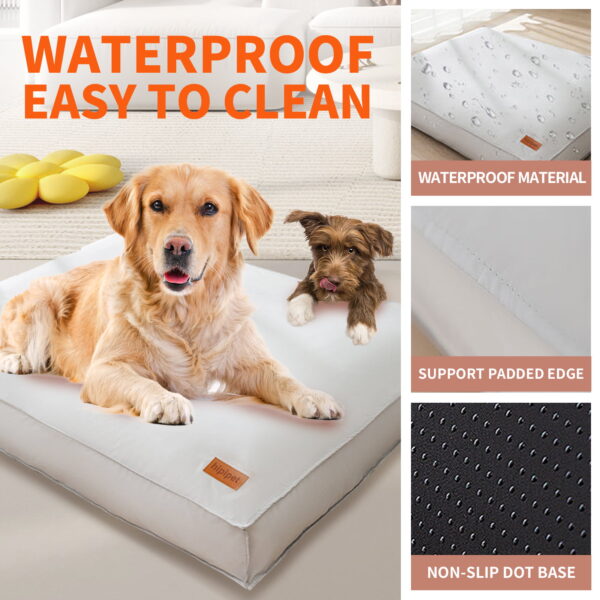 Pawfriends Dog Pet Cat Calming Bed Waterproof Washable Dog Warm Pets Kennel Sleeping Mat Pet Mat   Pet Bed