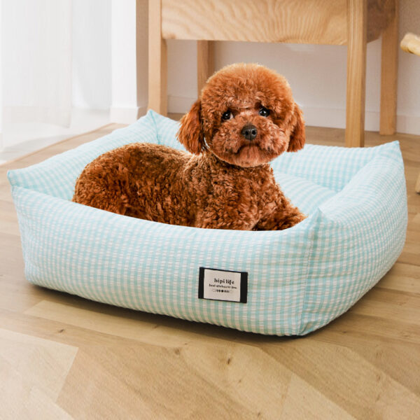 Pawfriends Rectangle Pet Dogs Bed for Large Medium Small Dogs Removable Washable Dog kennel Pet Sleeping Kennel  Washable Dog Bed  Comfortable  Breathable  Warm Dog Kennel