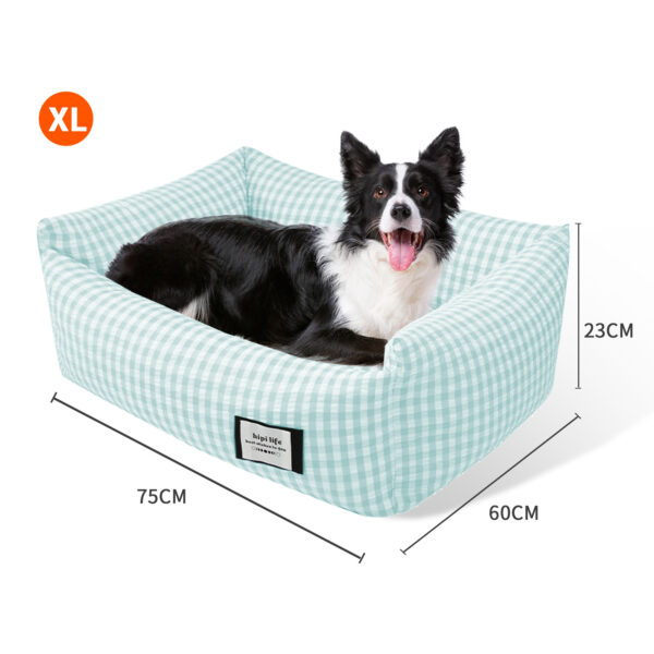 Pawfriends Rectangle Soft Warm Pet Dog Kennel Removable Washable for Large Medium Small Dog Pet Sleeping Kennel  Washable Dog Bed  Comfortable  Breathable  Warm Dog Kennel