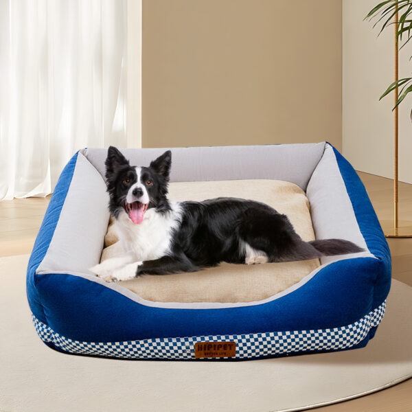 Pawfriends Dog Cat Bed Pet Cushion House Warm Kennel Blanket Nest Non-slip Washable Mat XL