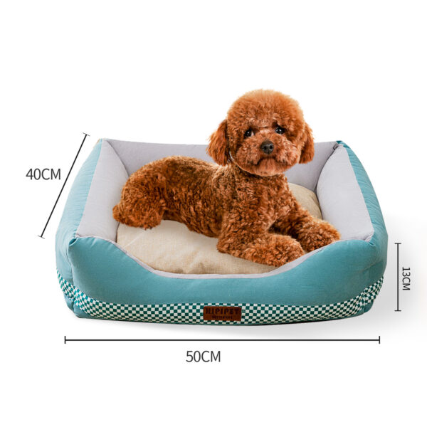 Pawfriends Super Spacious Pet Soft and Warm Comfort Bed with Detachable Washable Mattress M