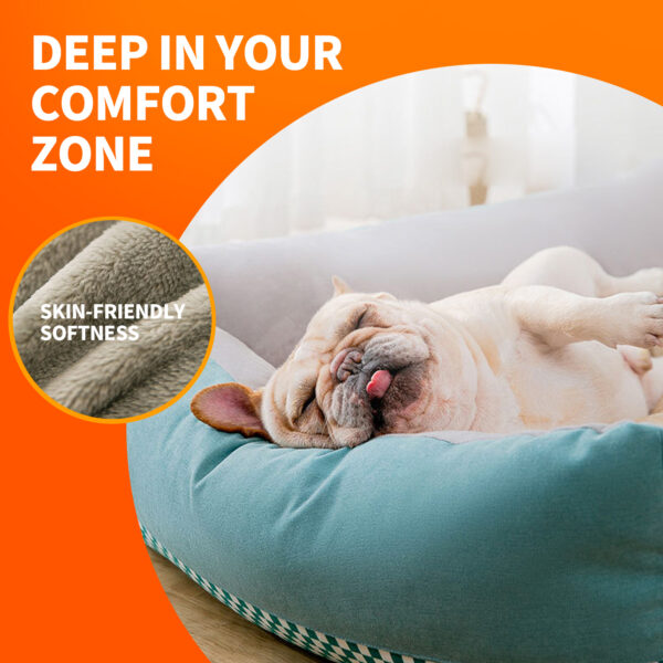 Pawfriends Pet Calming Bed Soft Warm Cat Dog Nest House Breathable Moisture-proof Pet Nest