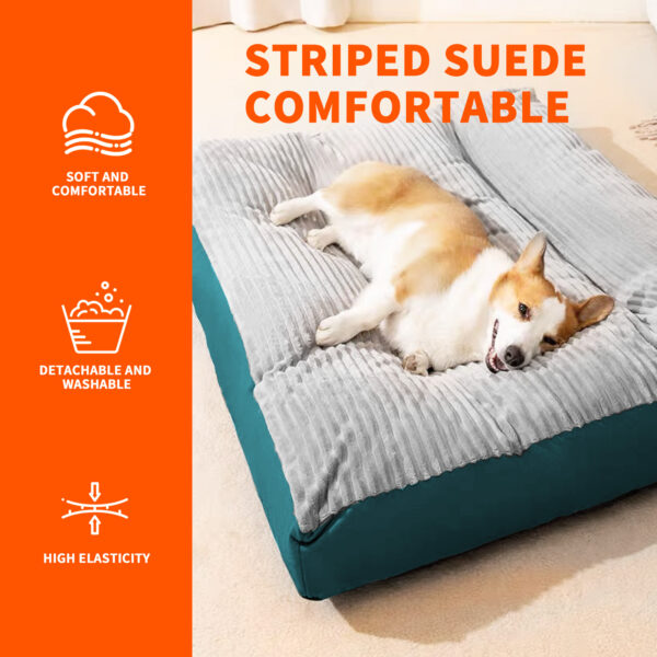 Pawfriends Dog Bed Cat Bed Puppy Soft Detachable Washable Cushion Mat Warm Pet Cushion XXXL