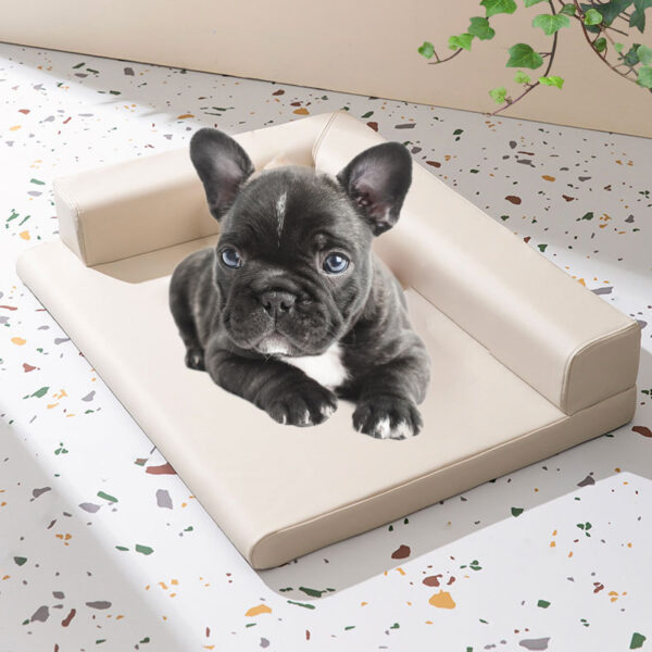 Pawfriends Pet Dog Bed Soft Warm Waterproof Removable Puppy Cat Dog Cozy Nest Sofa Cushion
