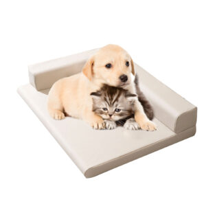 Pawfriends Soft Warm Pet Dog Cat Sofa Bed Indoor Bed Washable with Detachable Zipper Design