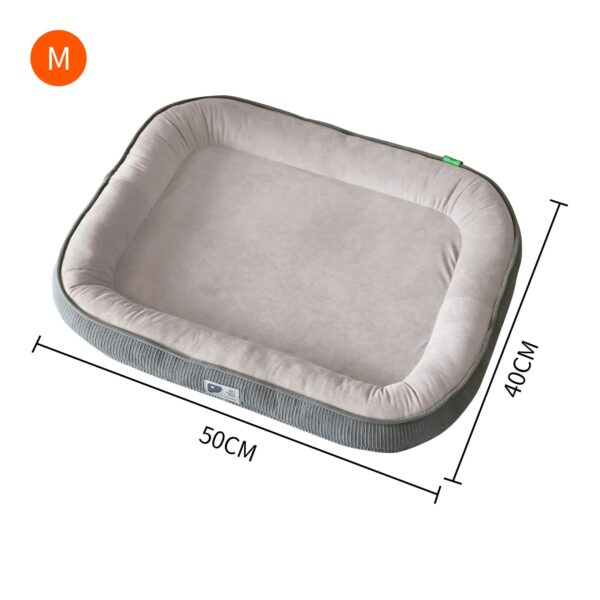 Pawfriends Dog Bed For Small Medium Large Pet Cat Puppy Bed Washable Soft Comfy Sleeping Mat Pets Comfort  All-Round Restful Sleep Pet kennel