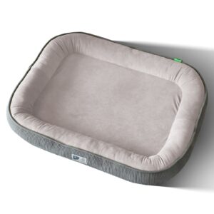 Pawfriends Pet Dog Bed Integrated Dog Kennel Spacious Detachable Easy to Clean Sleeping Mat Pets Comfort  All-Round Restful Sleep Pet kennel
