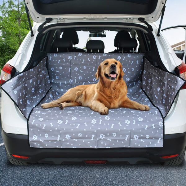 Pawfriends Pet Car Seat Cover Protector Premium Back Dog Cat Waterproof Nonslip Hammock Mat Pet Car Seat Cover