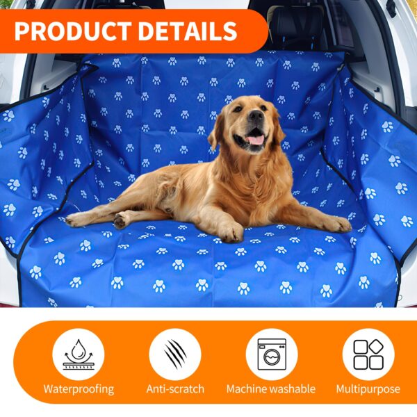 Pawfriends Premium Pet Car Seat Cover Hammock NonSlip Protector Mat Waterproof Cat Dog Back Pet Car Seat Cover