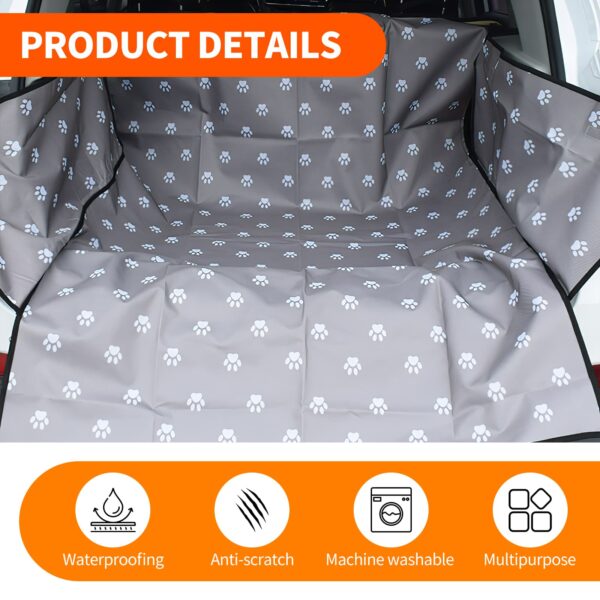 Pawfriends Premium Pet Car Seat Cover Hammock NonSlip Protector Mat Cat Dog Waterproof Mat Pet Car Seat Cover