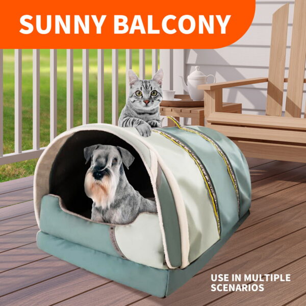 Pawfriends Pet Dog Cat Nest Bed Tent House Puppy Cushion Warm Fluffy Portable Pet Tent Play Pet Dog Cat Bed  Nest Kennel Tent House  Puppy Cushion  Warm Fluffy  Portable Cozy