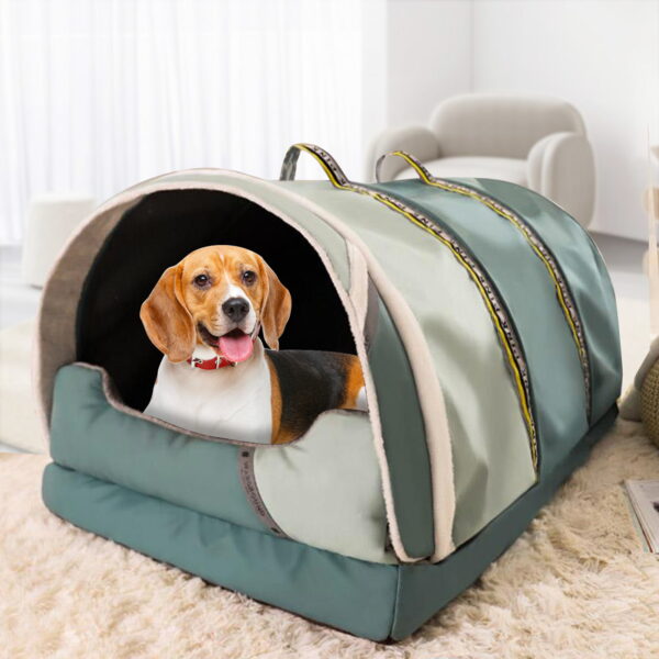 Pawfriends Pet Dog Cat Bed Nest Kennel Tent House Puppy Cushion Warm Fluffy Portable Cozy S Pet Dog Cat Bed  Nest Kennel Tent House  Puppy Cushion  Warm Fluffy  Portable Cozy