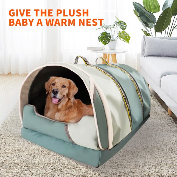 Pawfriends Pet Dog Cat Bed Nest Kennel Tent House Puppy Cushion Warm Fluffy Portable Cozy S Pet Dog Cat Bed  Nest Kennel Tent House  Puppy Cushion  Warm Fluffy  Portable Cozy