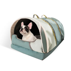 Pawfriends Washable Removable Soft Warm Pet Cat Dog Bed Kennel House Tent Portable Cage XS Pet Dog Cat Bed  Nest Kennel Tent House  Puppy Cushion  Warm Fluffy  Portable Cozy