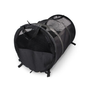 Pawfriends Portable Travel-Friendly Pet Carrier Bag for Cats and Dogs In Black Color Pet bag Pet Carrier Bag