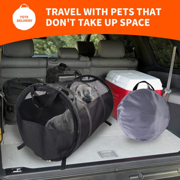 Pawfriends Travel-Friendly Foldable Pet Carrier Bag for Cat and Dogs Portable Car Transport Pet bag Pet Carrier Bag