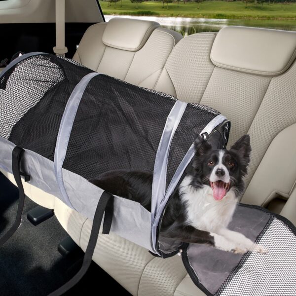Pawfriends Portable Pet Carrier Bag for Traveling with Cats and Dogs In Gray Color Pet bag Pet Carrier Bag