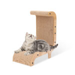 Pawfriends New Cat scratch board recliner standing Kitten Scratcher Scratching Board Toy AU Cat Scratch Board  Wear-Resistant  No Falling  Corrugated Paper