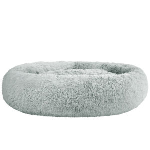 Extra Large Pet Bed 110cm Washable Non Slip Light Grey for Dogs Cats ≤ 36kg