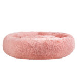 Extra Large Dog Cat Pet Bed Washable Non Slip Pink 110cm Comfort Sleep Safe