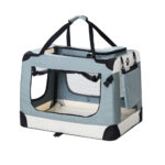 Pet Carrier Soft Crate 70x52CM Portable Foldable Mesh Window Washable Large