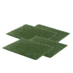 4 Grass Mat 63.5cm x 38cm for Pet Dog Potty Tray Training Toilet