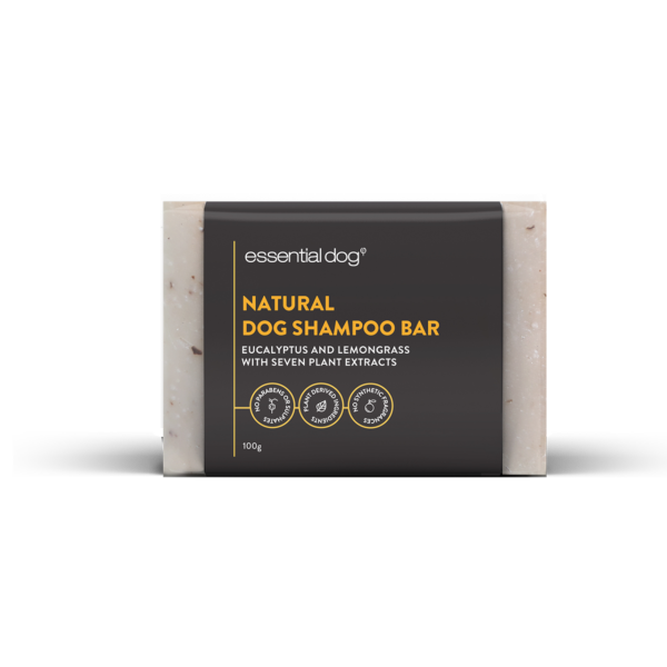 Essential Dog Shampoo Bar (Eucalyptus  Neem & Lemongrass)